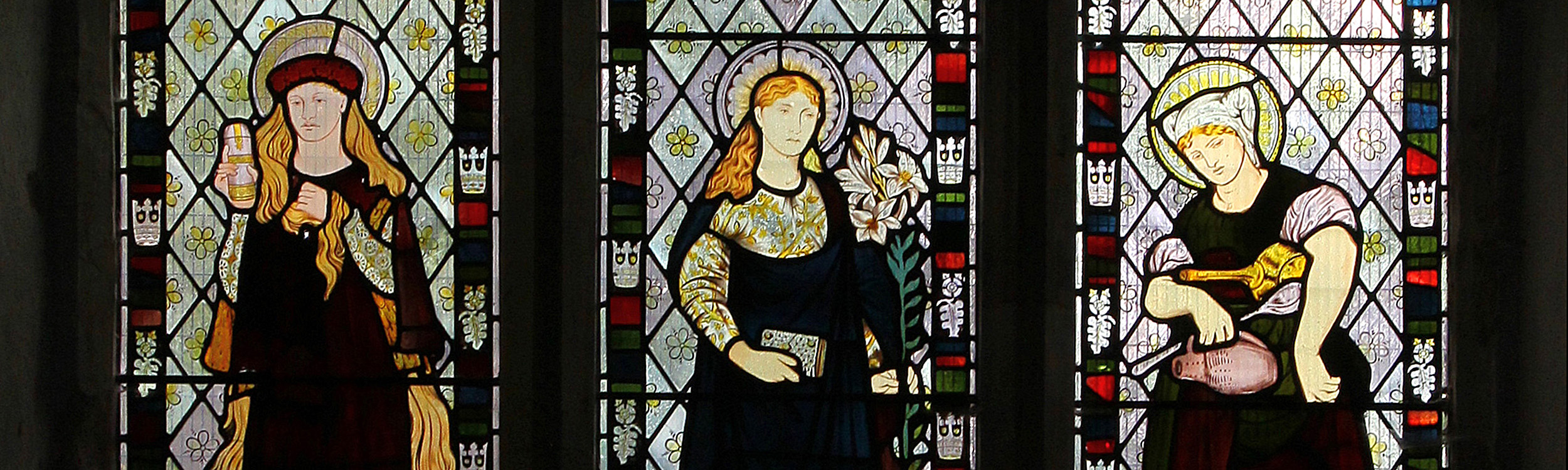 Chancel south window Antingham St Mary